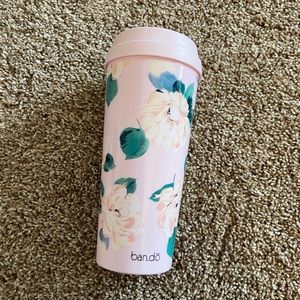 ban.do - Light Pink Floral Tumbler
